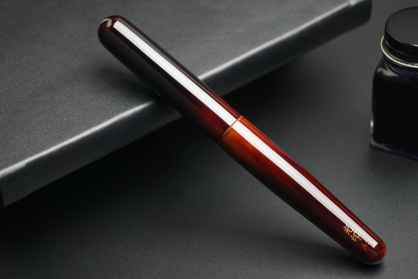 ShiZen Tanoshi Kiiro Tame-nuri on Ranga M4C Fountain Pen