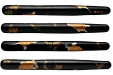 Load image into Gallery viewer, ShiZen Two Swimming Turtles on Ranga M5 Fountain Pen