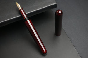 ShiZen Kagayaki Aka Tame-nuri on Ranga M5 Fountain Pen