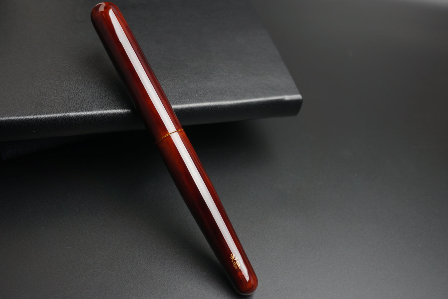 ShiZen Tanoshi Kiiro Tame-nuri on Ranga M5 Fountain Pen