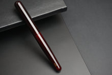 Load image into Gallery viewer, ShiZen Kagayaki Aka Tame-nuri on Ranga M5 Fountain Pen