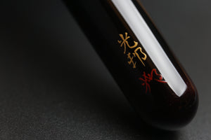 ShiZen Kurai Murasaki Tame-nuri on Ranga M5 Fountain Pen