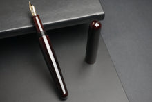 Load image into Gallery viewer, ShiZen Kurai Murasaki Tame-nuri on Ranga M5 Fountain Pen